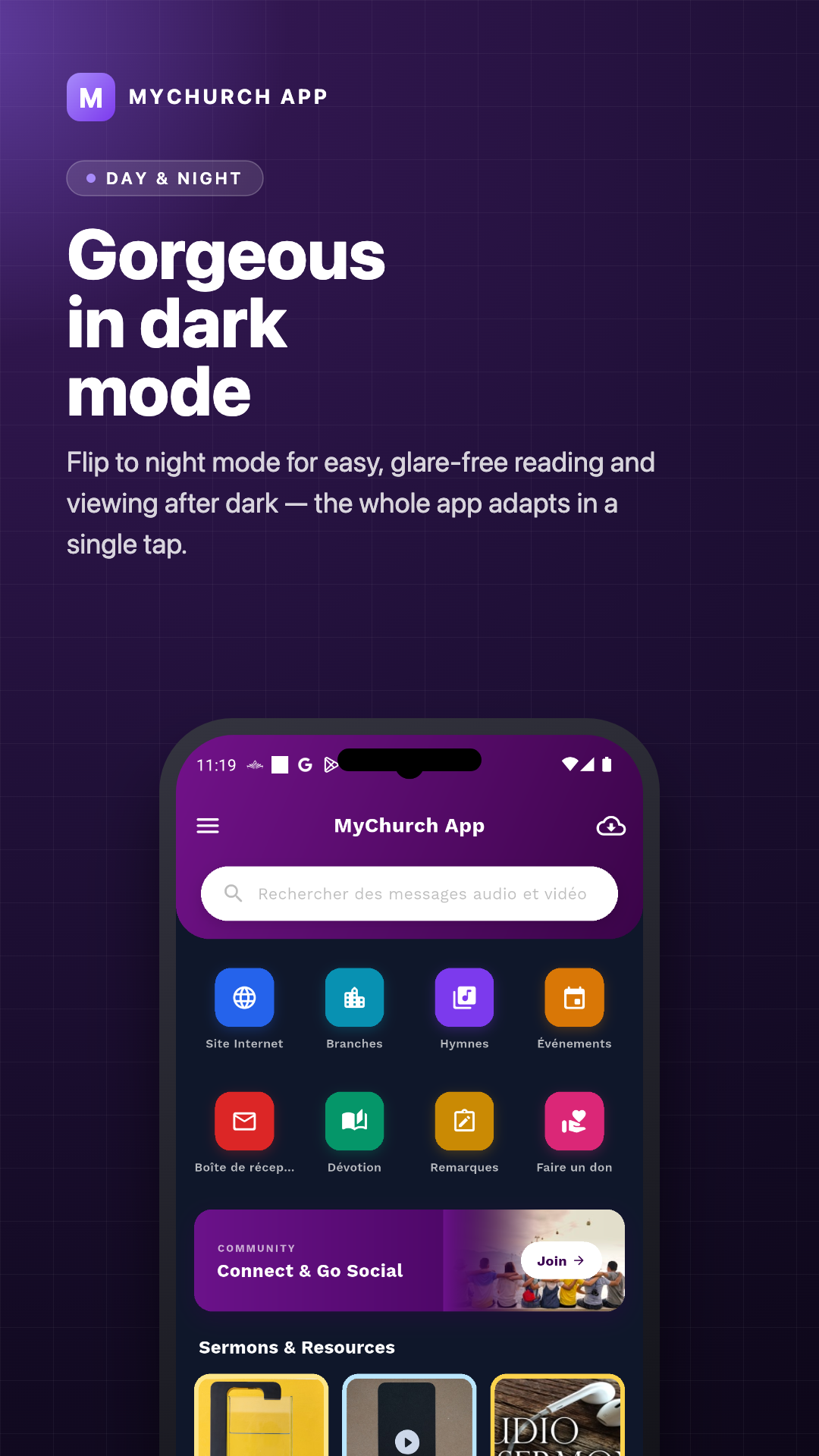 My Church App - Android & IOS Flutter Church Application