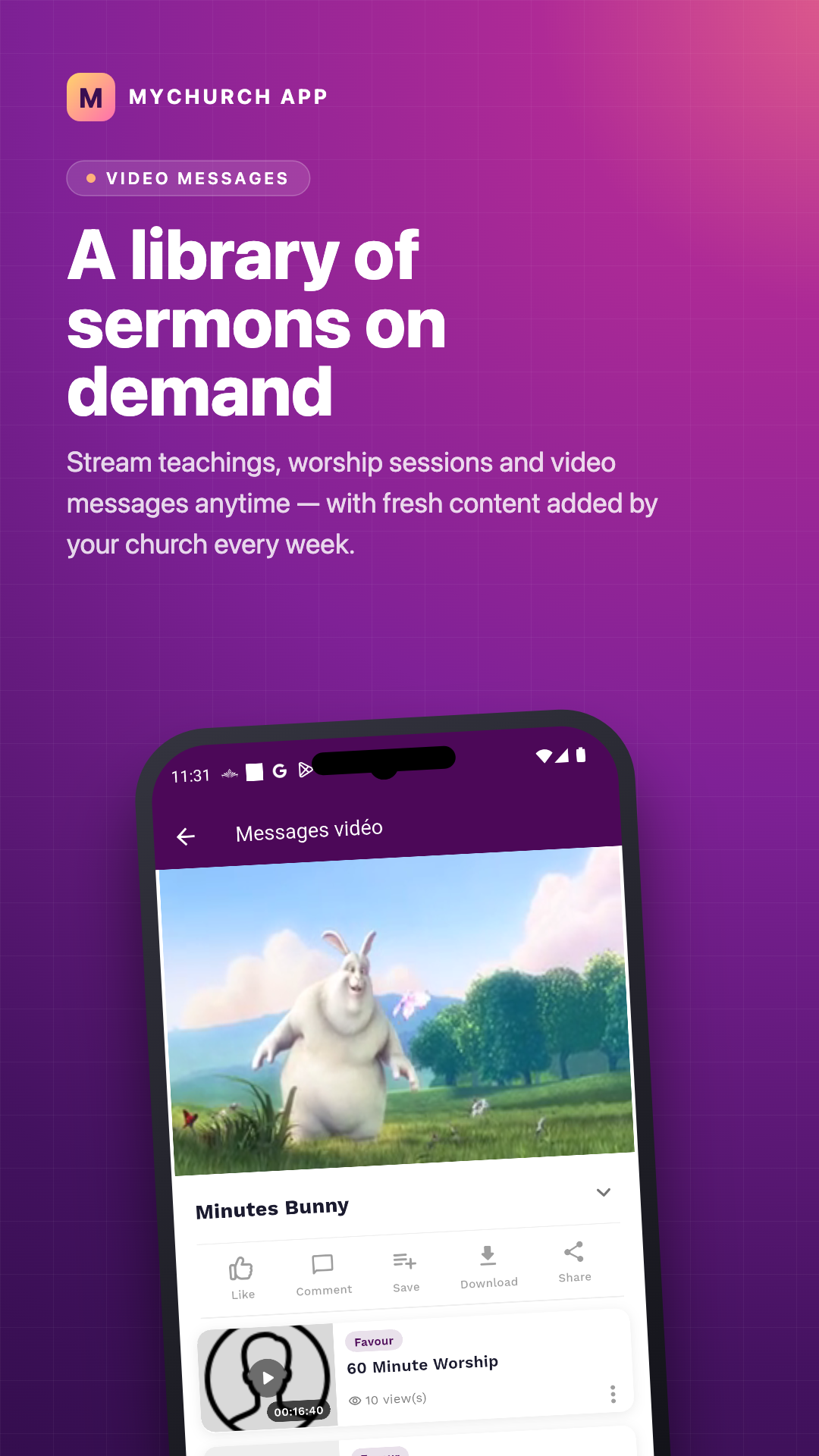 My Church App - Android & IOS Flutter Church Application