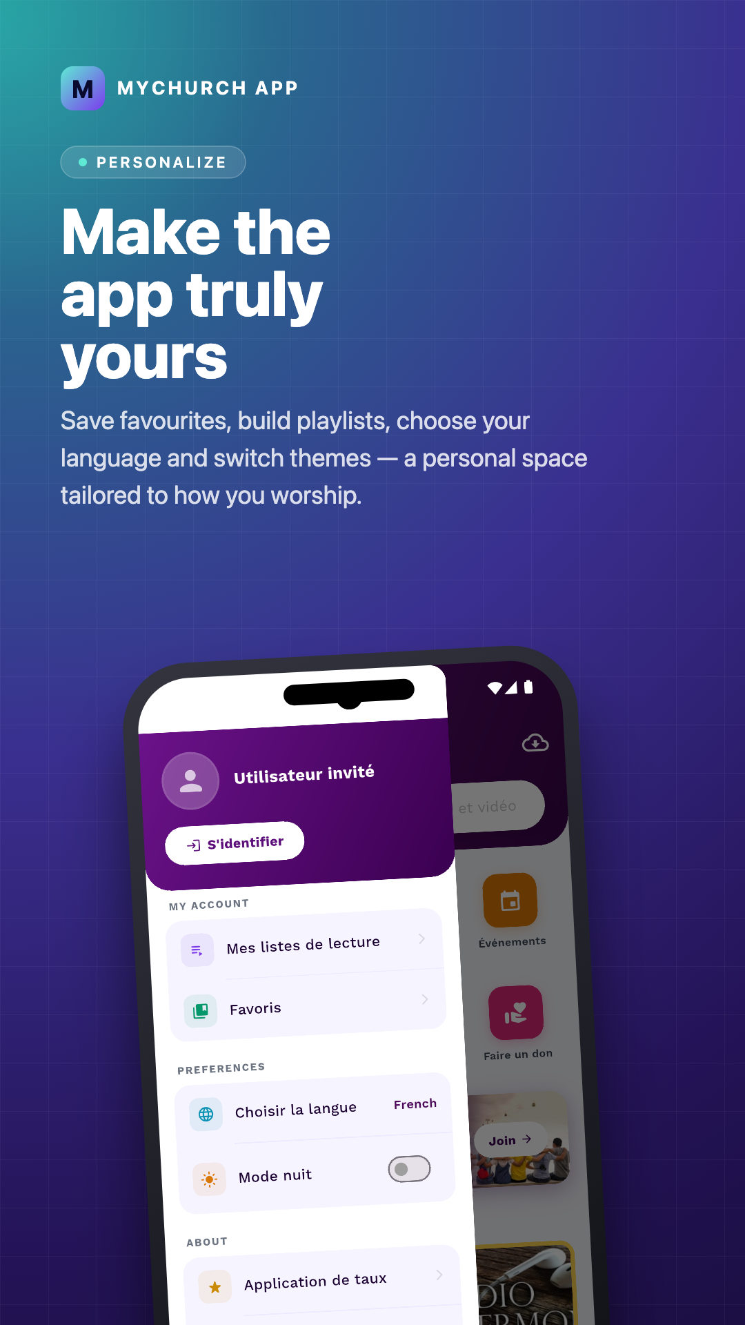 My Church App - Android & IOS Flutter Church Application